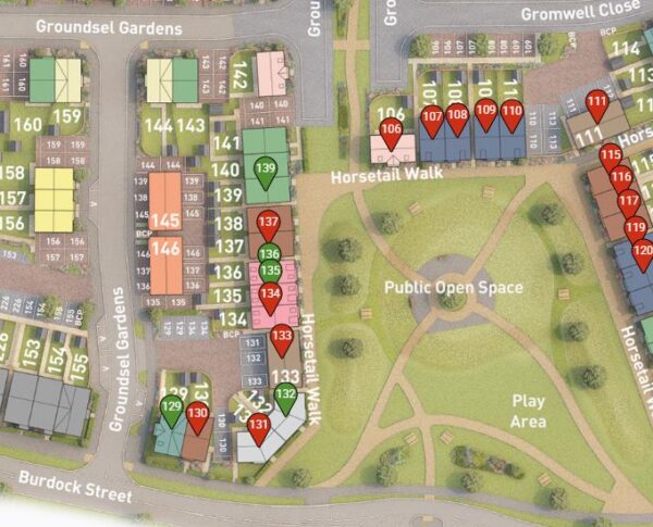 Tansy Road, Priors Hall Park, Corby